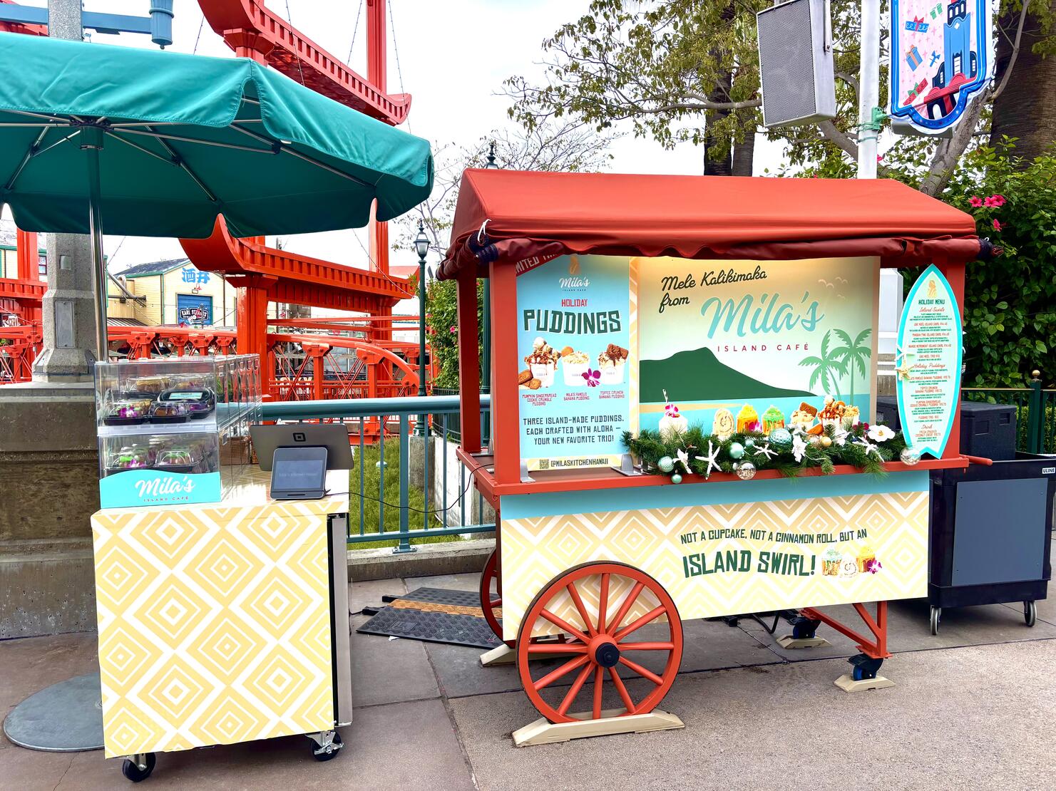 Mila's Island Cafe Cart