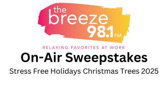The Breeze Stress Free Holidays Christmas Trees 2025 - Rules