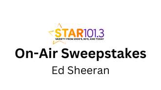 Listen to win Ed Sheeran tickets - Rules
