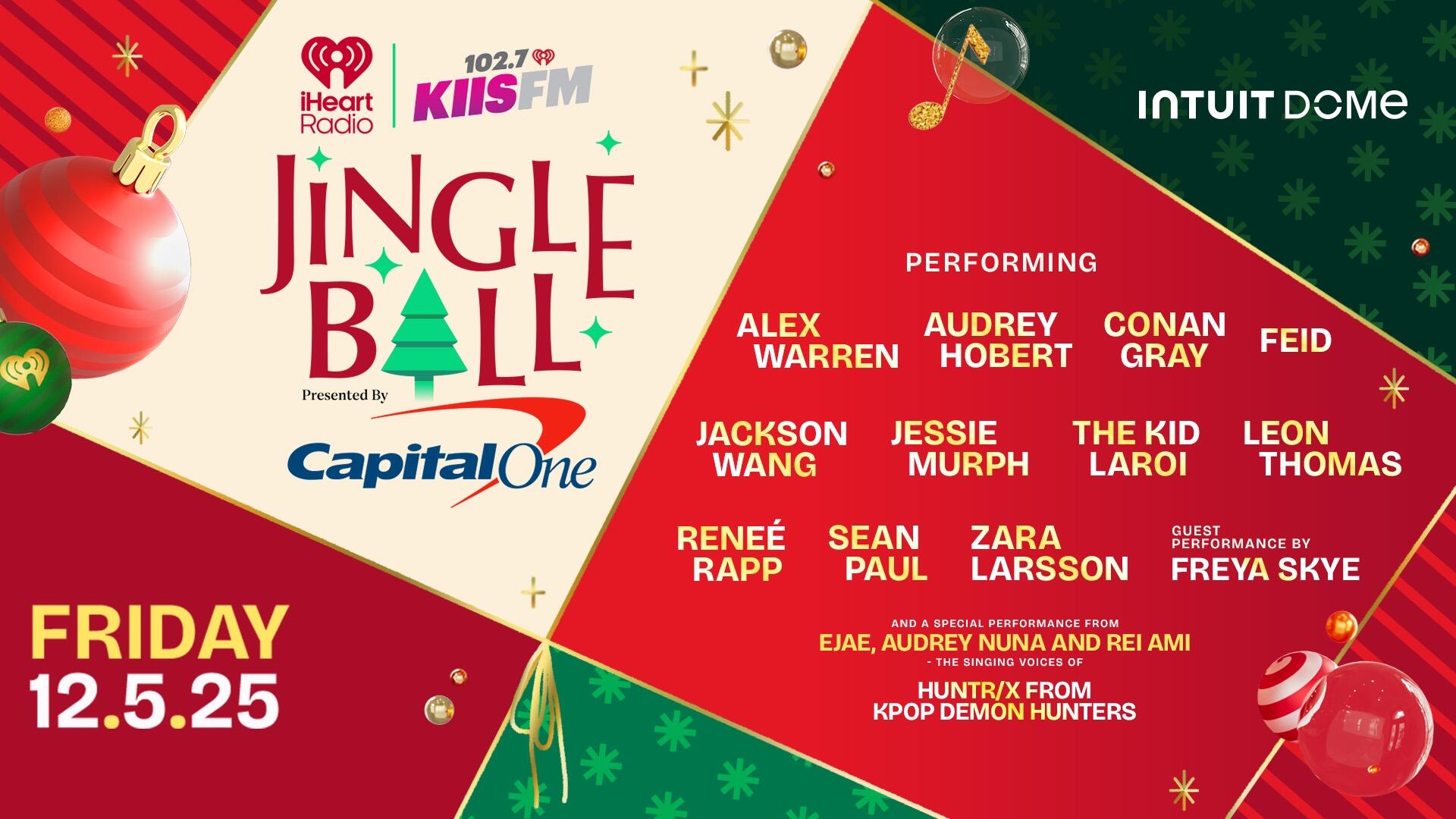 Our 2025 #KIISJingleBall Lineup