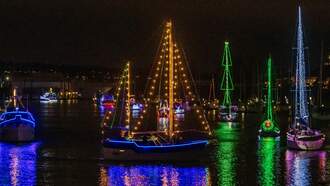 Christmas Ships Prepare For Another Season