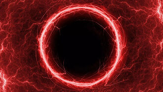 Video: Eerie Glowing Red Ring Appears over Small Town in Italy