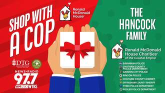 Hancock Family: Shop With A Cop 2025