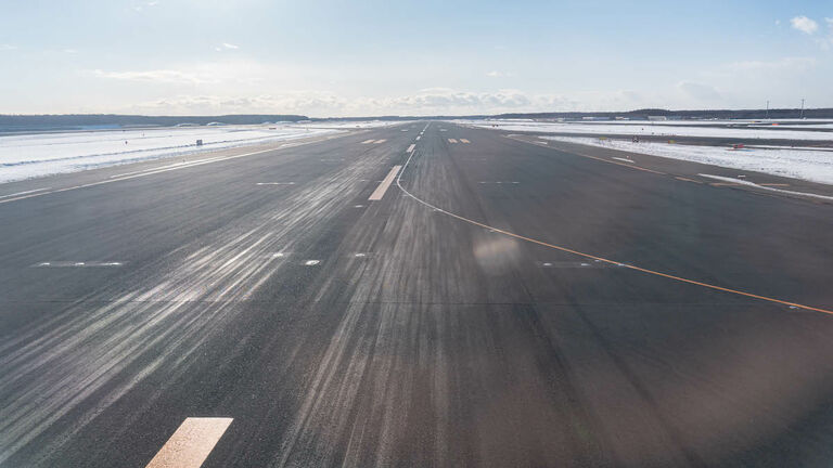 New Chitose Airport in Hokkaido of Japan
