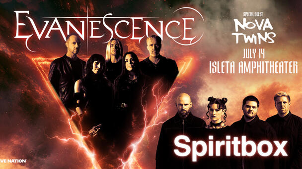 Evanescence Is Coming To Isleta Amphitheater!