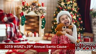 107.9 WSRZ's December Friday Night Dance Party and 29th Annual Santa Cause 