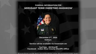 Funeral For Indian River County Sheriff's Sgt. Sweeting-Mashkow