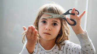 Toddler Gives Herself An Extreme Haircut And Her Reaction Goes Viral 