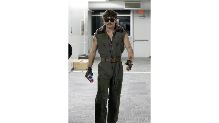 Benson Boone Performs During Visa Live at the Rocket Garden