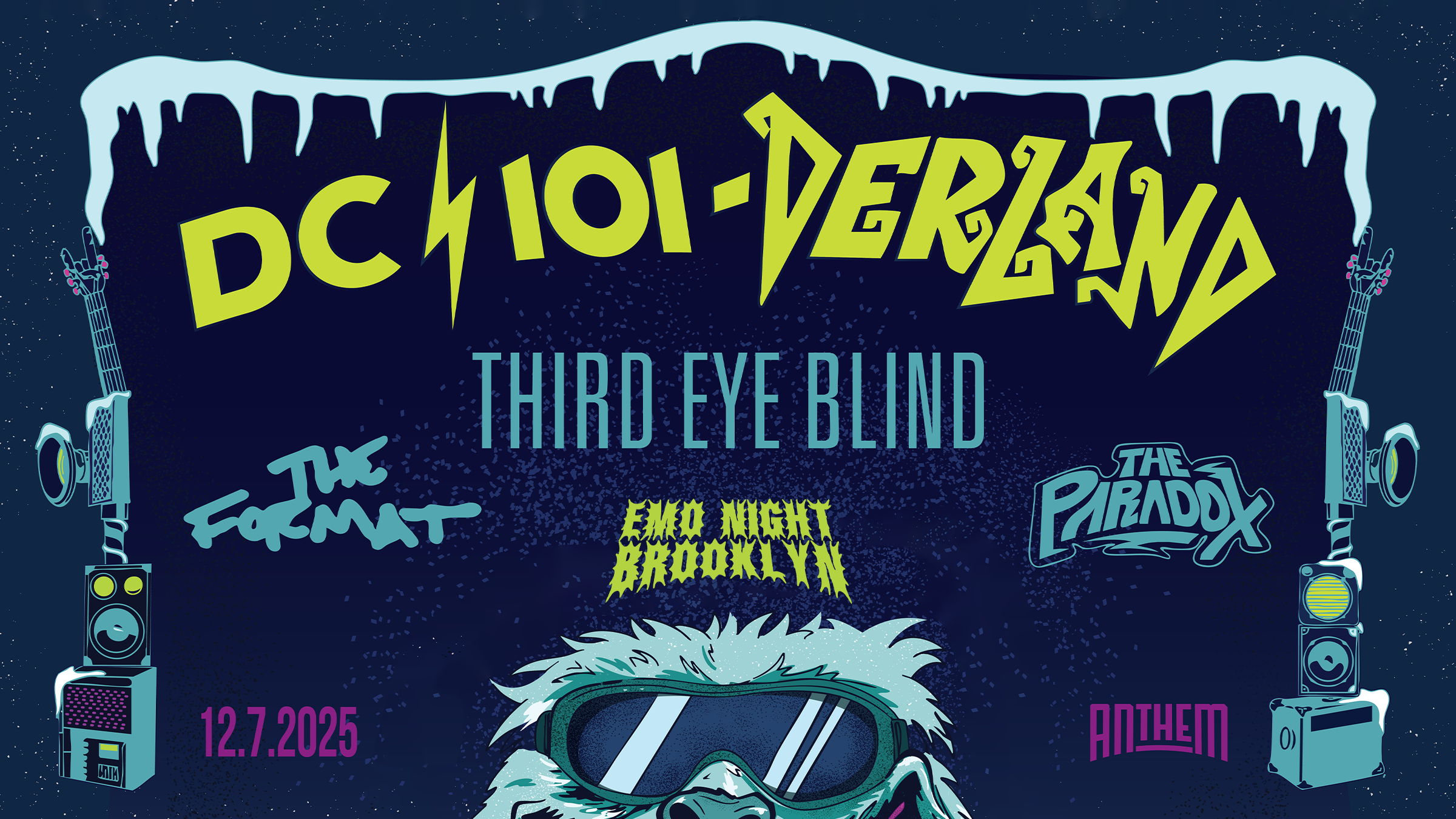 DC101derland 2025 with Third Eye Blind, The Format, and The Paradox