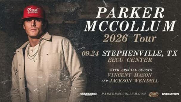 Enter to WIN tickets to see Parker McCollum live at the EECU Center (TEXAS SHOW)