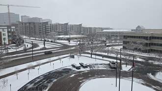 FOX 31 Meteorologist Kylie Bearse talks about the first snowfall in Denver