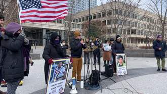 Union Workers Join Immigrants In City Hall Rally Against ICE