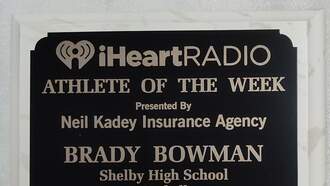 Local News - Brady Bowman Named iHeart Radio "Athlete of the Week"