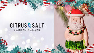 Drink 1: Citrus & Salt's "Jingle Juice"