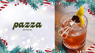 Drink 6: Pazza on Porter's "Winter Fig & Bourbon"