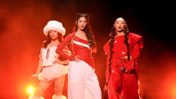 The Singing Voices Of HUNTR/X Deliver 'Golden' Jingle Ball Performance