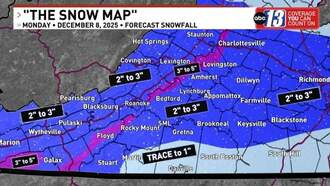 Local News - Another Round of Snow Expected in the Roanoke/Lynchburg Areas For Monday