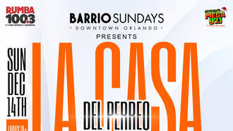 BARRIO SUNDAYS Presenta "LA CASA DEL PERREO" SUN.DEC.14