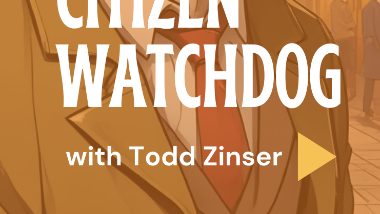 Dan Carroll talks to Citizen Watchdog Todd Zinser