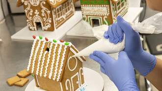 SSOTD: Local baker supports struggling homeowners through gingerbread homes