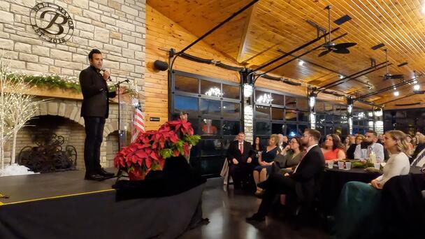 Republican Governor Candidate Vivek Ramaswamy Speaks in Ross County
