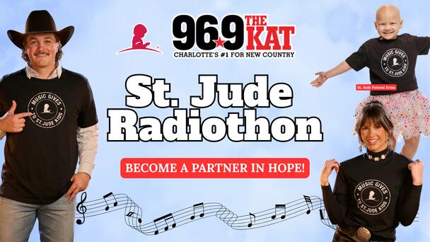 96.9 the Kat's St. Jude Radiothon!