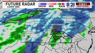 WHP580 Newsroom - Steve Knight Says: Cloudy skies bring light rain and snow showers