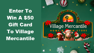 Win: $50 Gift Card To Village Mercantile In Corrales