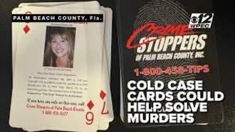 Crime Stoppers Playing Cards Issued To Help Solve Cold Cases