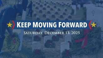 Volunteers Clearing Snow for Saturday's Remembrance Wreath Laying Ceremony