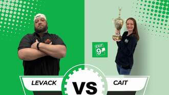 The River Morning Show with Kevin & Tracy - River Celebrity Birthday Game - Cait Duma vs. Levack - Game 4