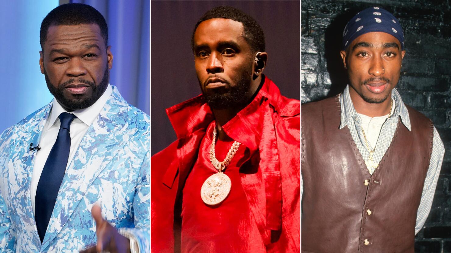 50 Cent, Diddy & 2Pac