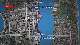 West Palm Beach Road Closures For Palm Beach Marathon
