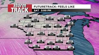 Bitterly Cold Weekend Across All of Wisconsin