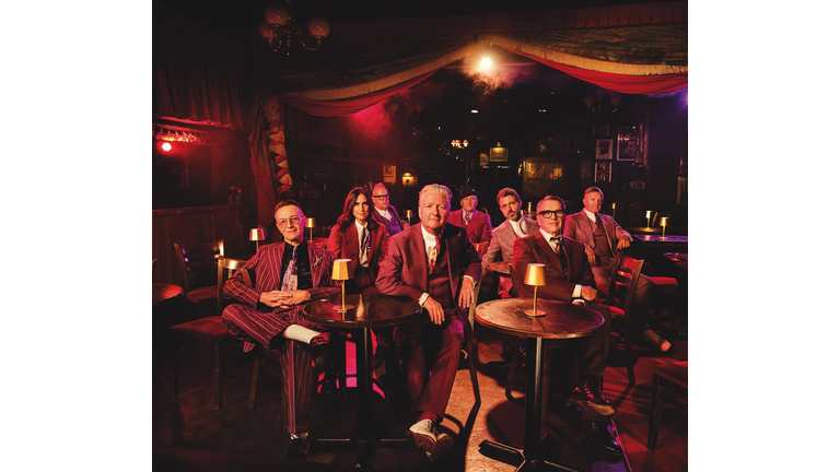 The Band Squeeze in 2025 photographed by Dean Chalkley