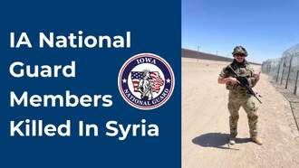 Iowa National Guard Member Killed In Syria Identified By Father