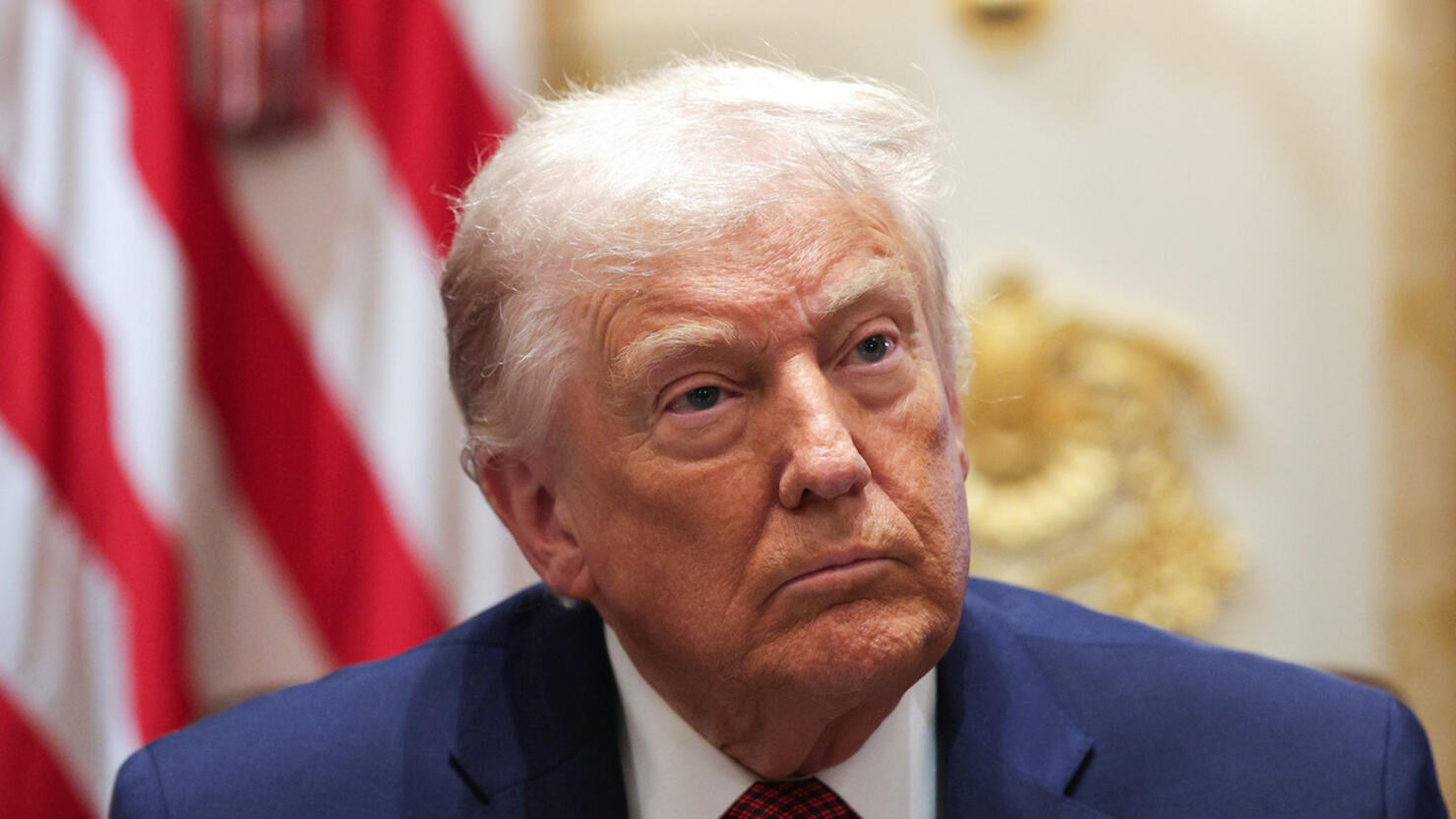 President Trump Participates In A Roundtable On Farm Aid At The White House