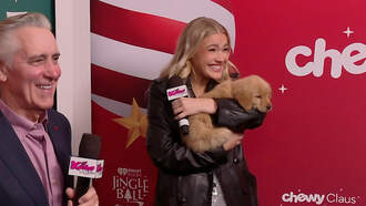 Freya Skye Backstage Interview at Kiss 108's Jingle Ball 2025