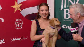 Laufey Backstage Interview at Kiss 108's Jingle Ball 2025