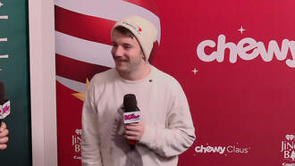 Sam Weidenhofer Backstage Interview at Kiss 108's Jingle Ball 2025