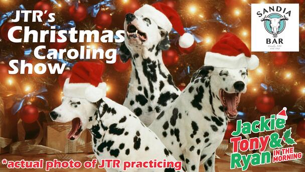 The Christmas Caroling Morning Show Presented by Sandia Bar Is Coming This Friday 