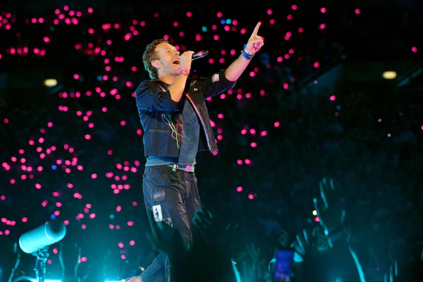 Coldplay Perform At Wembley Stadium