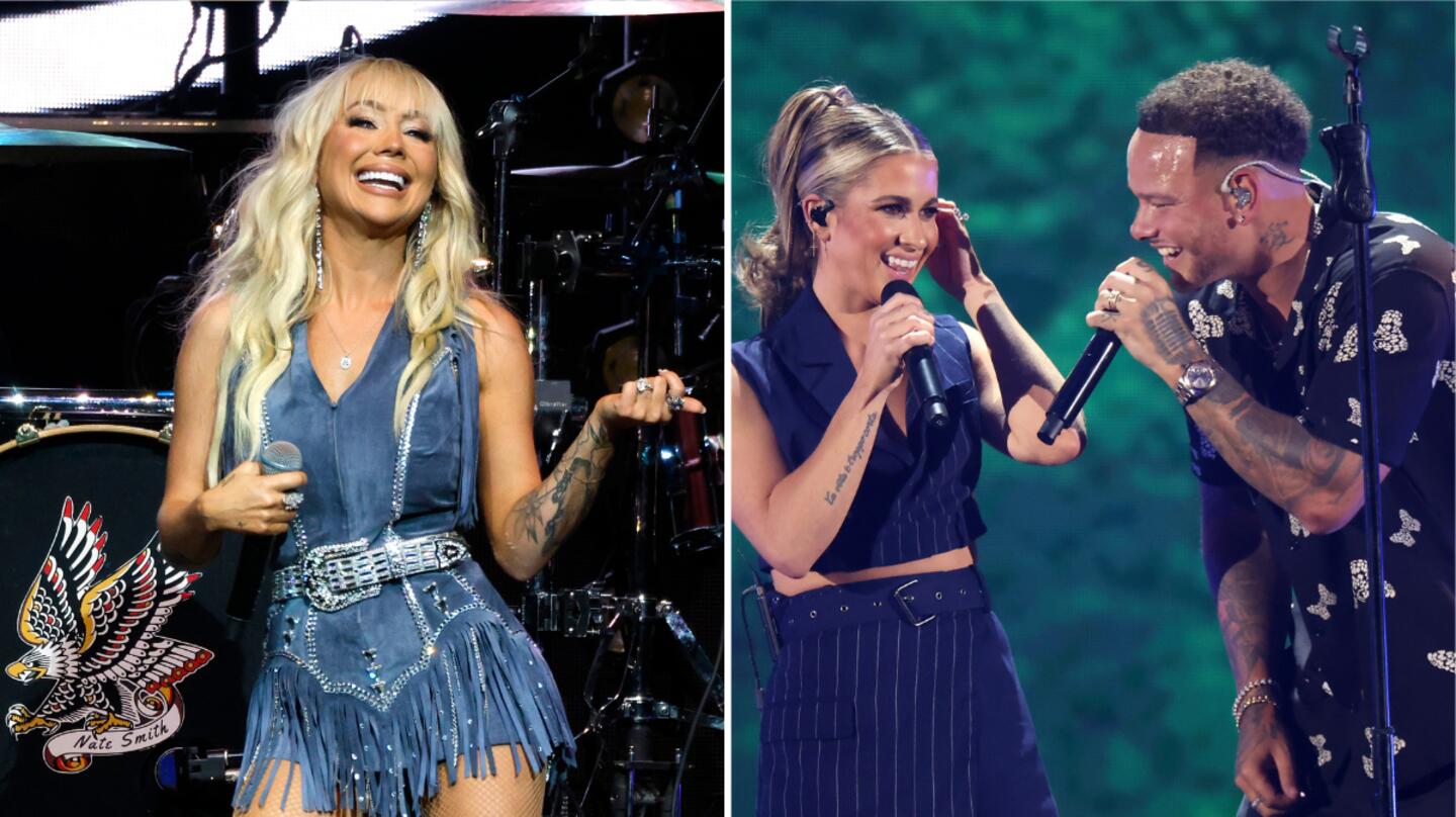 Watch RaeLynn Pick Up Katelyn Brown For Festive 'Carpool Christmas Karaoke'