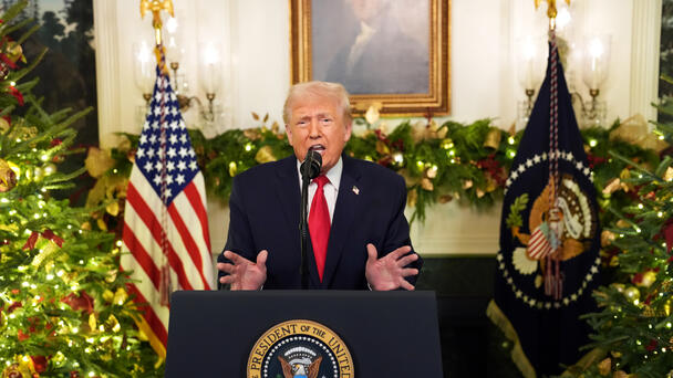 Here Are Falsehoods Trump Spewed During His Year-End Address