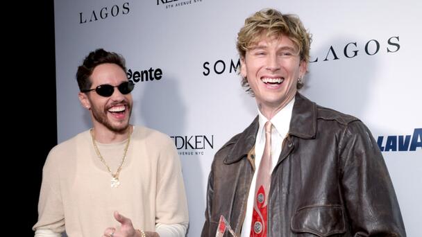 Pete Davidson Reveals 'Best Advice' MGK Has Given Him About Becoming A Dad