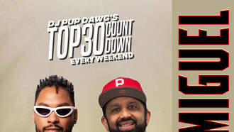 This Weekend Catch Miguel On With Dj Pup Dawg's Top30 Countdown!