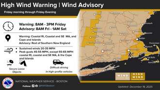 Strong Winds Cause Tens Of Thousands Of Power Outages In Massachusetts
