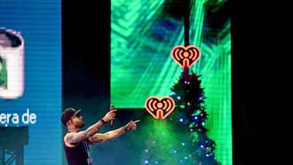 Feid, The Green King of Reggaeton at #Y1007JingleBall