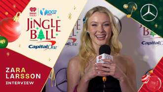 Zara Larsson Talks Jingle Ball Energy, Lush Life Moments & 2026 Music Goals